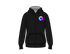 #0428 - CIRCLE DESIGN ZIPPER HOODIE