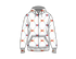 #0754 - ILOVE$ PATTERNS ZIPPER HOODIE
