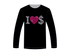#0781 - ILOVEMONEY GLITTER LONG SLEEVE