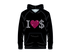 #0782 - ILOVEMONEY GLITTER PULLOVER HOODIE