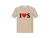 #0288 I❤️$ SHORT SLEEVE TSHIRT