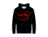 #1657 - LOVE LEGS OPEN VERY EASILY PULLOVER HOODIE