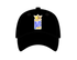 #1292 - ROYALTY BLUE OMEGA ORANGE HAT