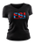 #0235-FBI-FINE BLACK INDIVIDUAL FEMALE T-SHIRTS