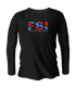 #0239-FBI-FINE BLACK INDIVIDUAL LONG SLEEVE T-SHIRTS