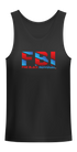 #0244-FBI-FINE BLACK INDIVIDUAL TANK-TOPS