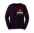 #0251 - STOP LEFT AREA LONG SLEEVE TSHIRTS UNISEX