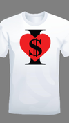 #0004- I♥️$™️ COMBINED LOGO - SHORT SLEEVE TEE’S